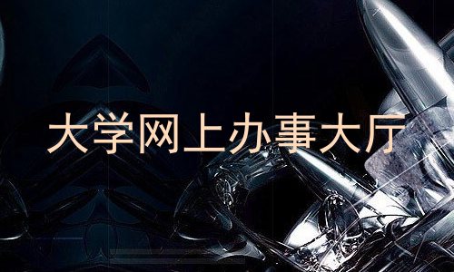 大学网上办事大厅