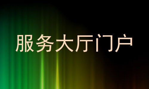 服务大厅门户