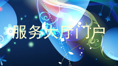 服务大厅门户