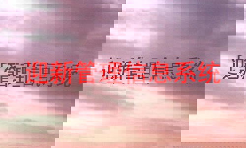 迎新管理信息系统