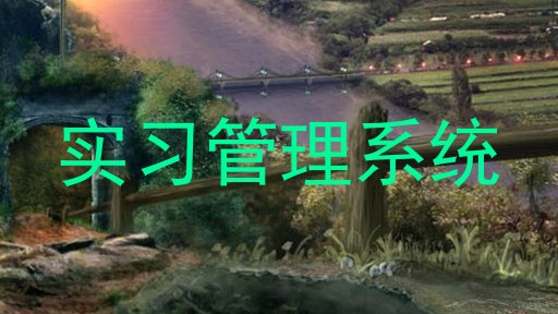 实习管理系统