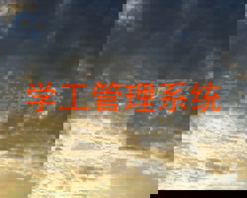 学工管理系统