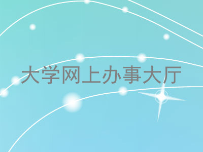 大学网上办事大厅