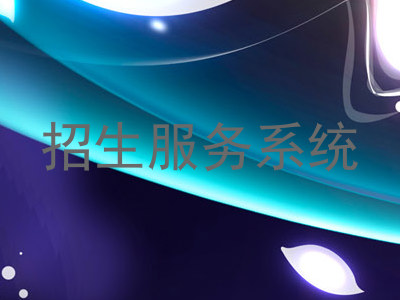 招生服务系统