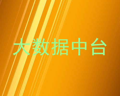 大数据中台