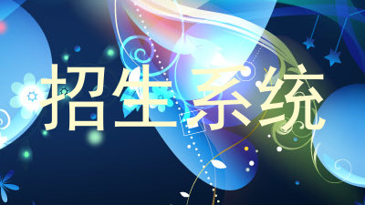 招生系统