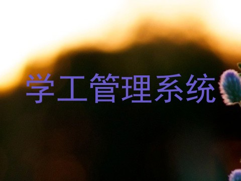 学工管理系统