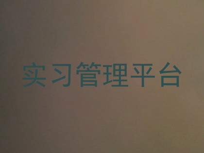 实习管理平台