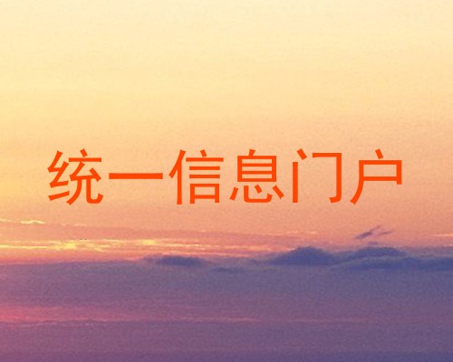 统一信息门户