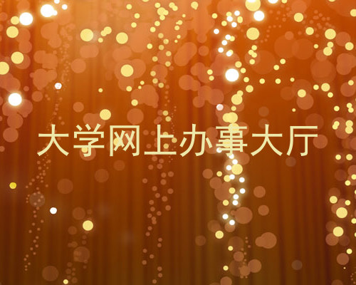 大学网上办事大厅