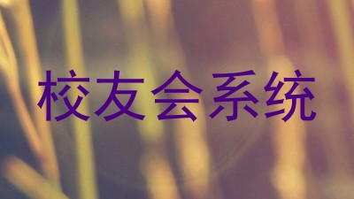 校友会系统