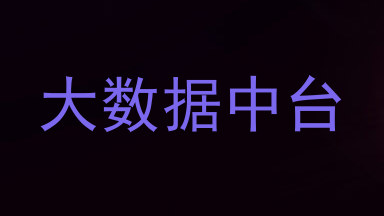 大数据中台