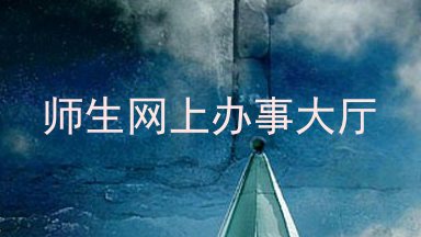 师生网上办事大厅