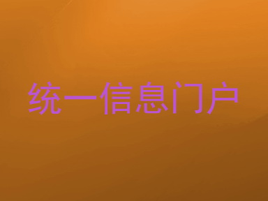统一信息门户