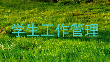 学生工作管理