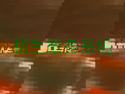 招生服务系统