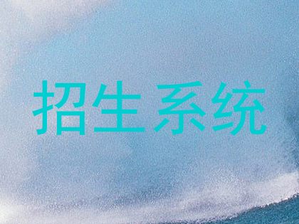 招生系统