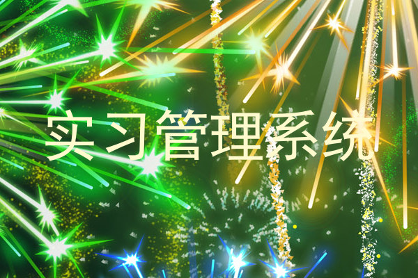实习管理系统