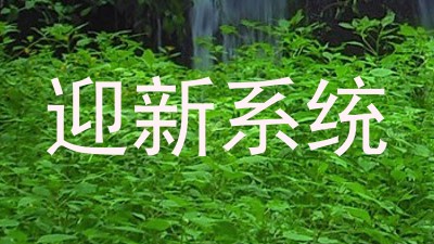 迎新系统