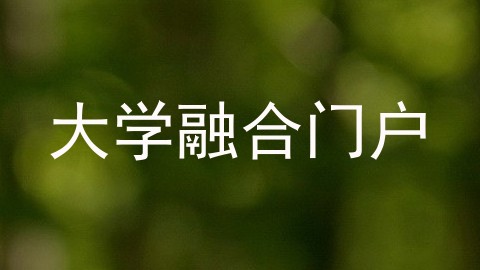 大学融合门户