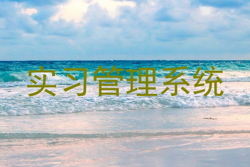 实习管理系统