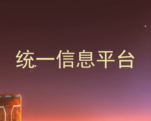 统一信息平台