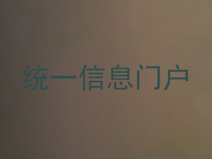 统一信息门户