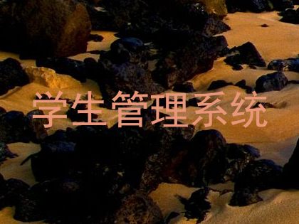 学生管理系统