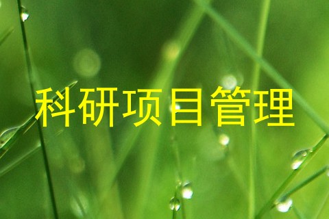 科研项目管理