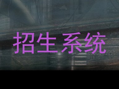 招生系统