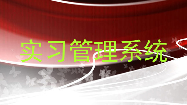实习管理系统