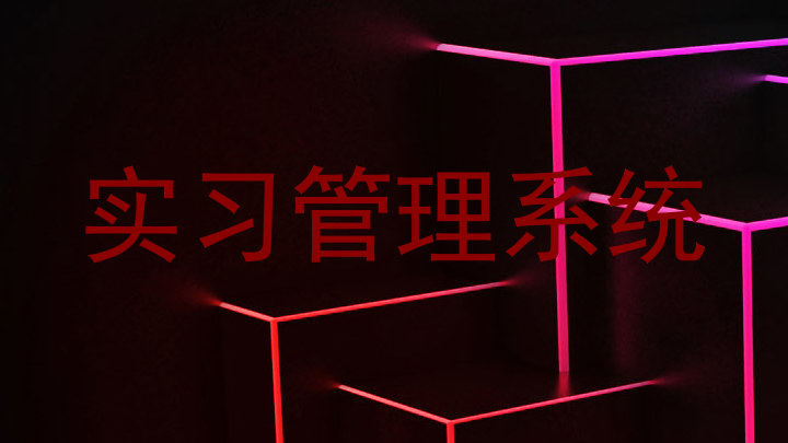 实习管理系统