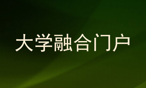 大学融合门户