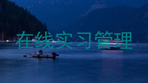 在线实习管理