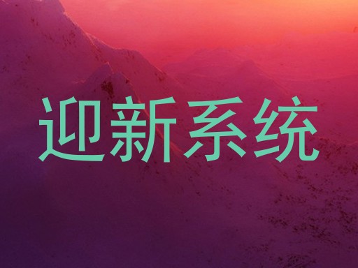 迎新系统