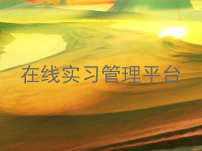 在线实习管理平台