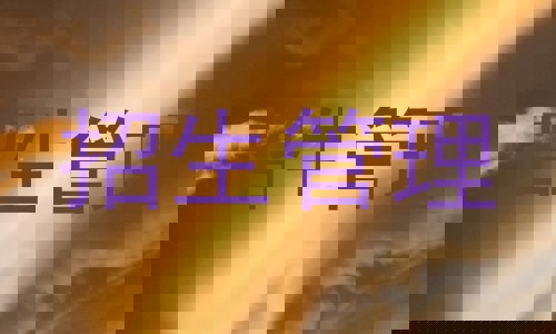 招生管理
