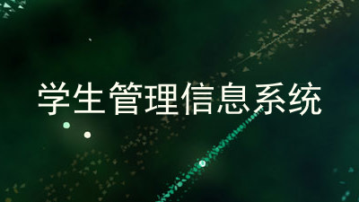 学生管理信息系统