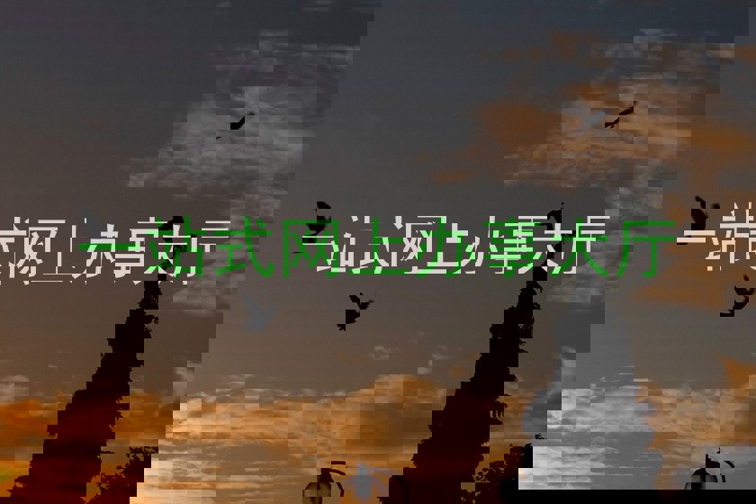 一站式网上办事大厅