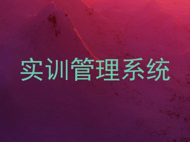 实训管理系统