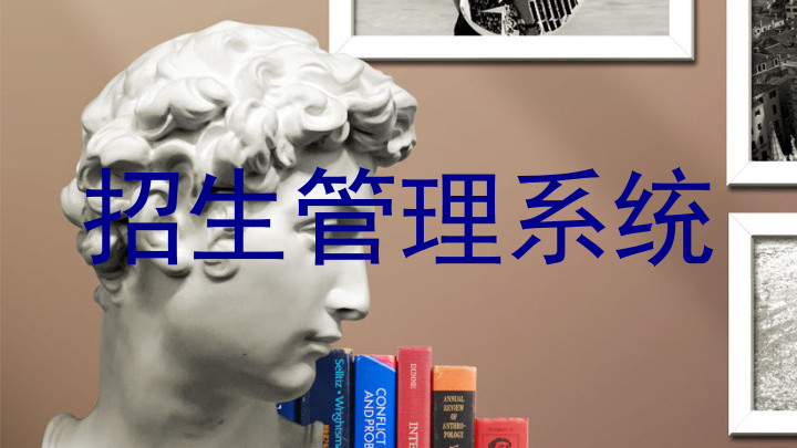 招生管理系统