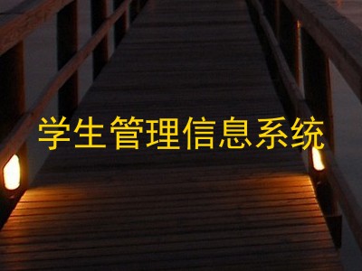 学生管理信息系统