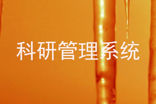 科研管理系统