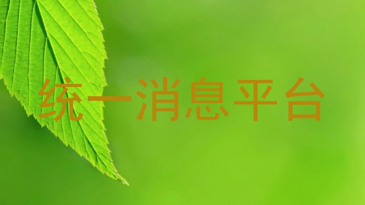 统一消息平台