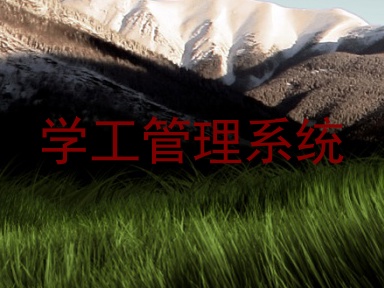 学工管理系统
