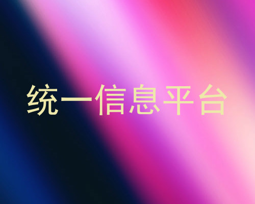 统一信息平台