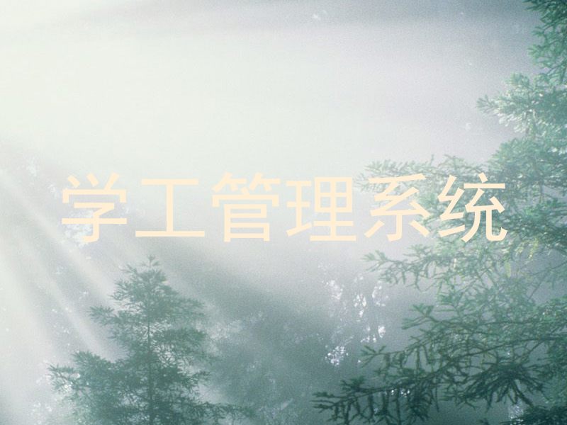 学工管理系统