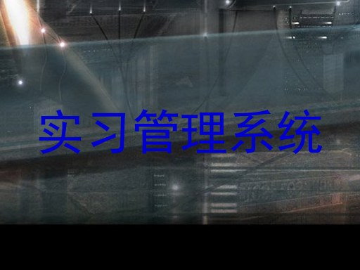 实习管理系统