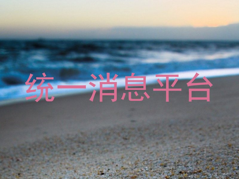 统一消息平台