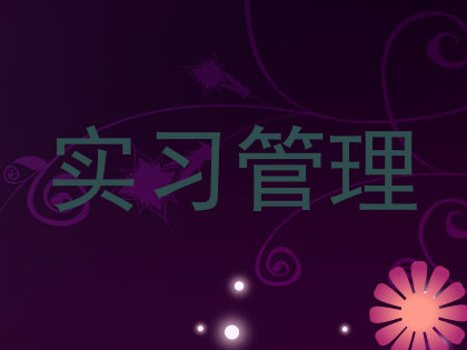 实习管理